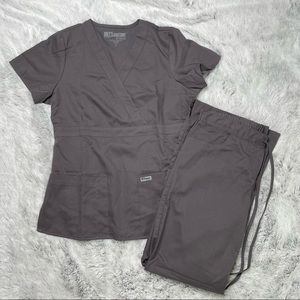 Grey’s Anatomy Gray Scrub Set
